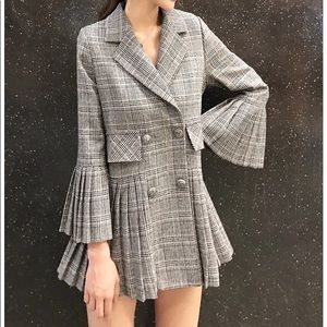 🆕 **JUST IN** Double breasted plaid blazer